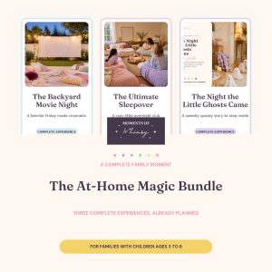At-Home Magic Bundle with three family activity kits