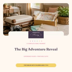 The Big Adventure Reveal activity kit for children ages 3 to 8